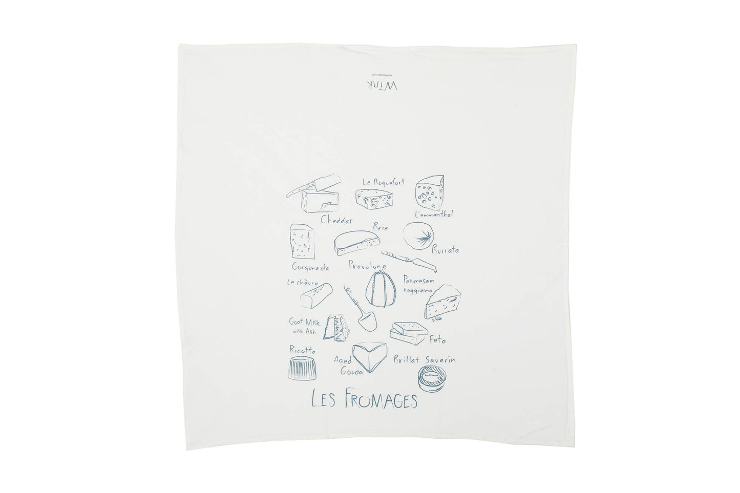 Les fromages tea towel