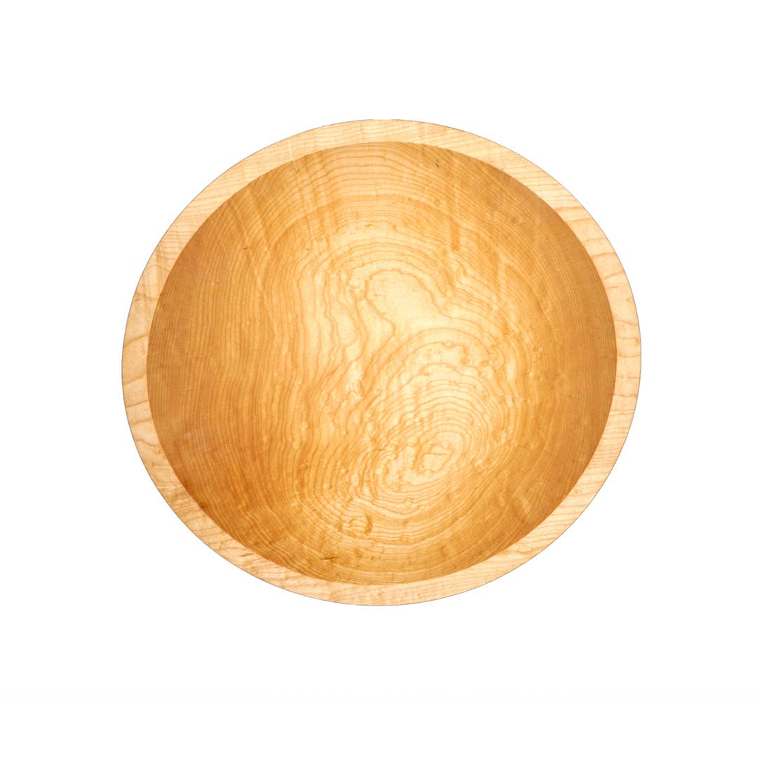 Maple Wooden Salad Bowl: 15"