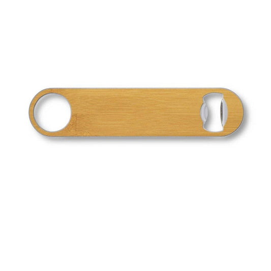 Wood Bottle Opener in Carmalized Bamboo