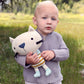 Remi Cat Organic Cotton Stuffed Animal Baby Kid Toy: Natural / One Size