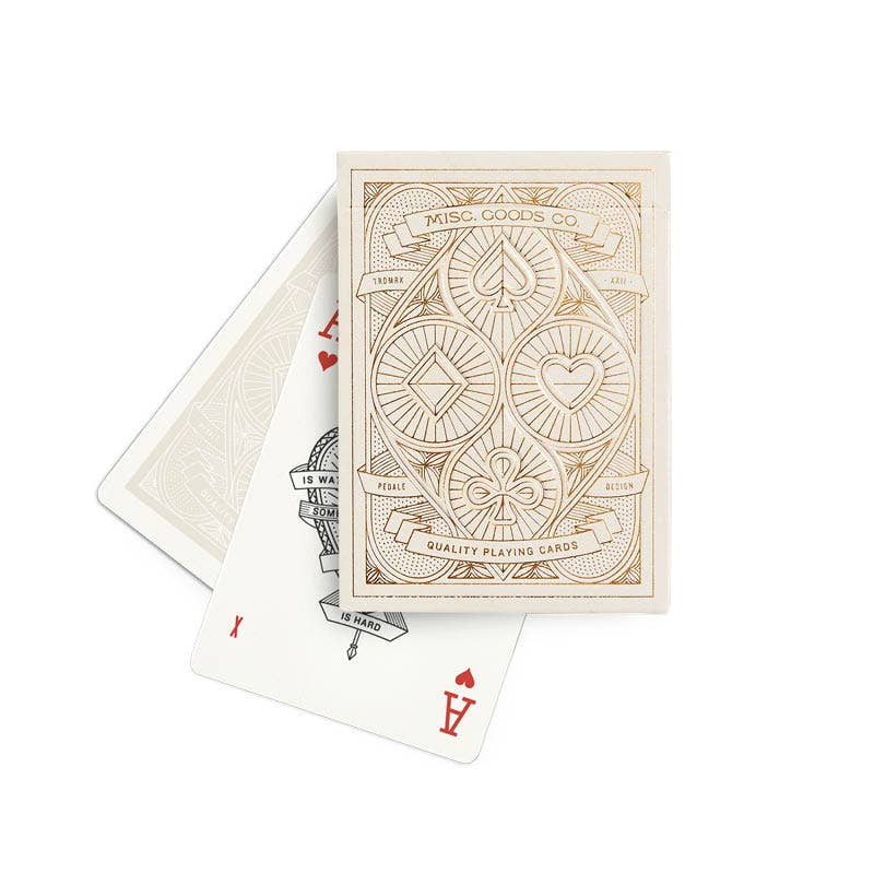 Ivory Playing Cards | Unique Illustration and Symbols