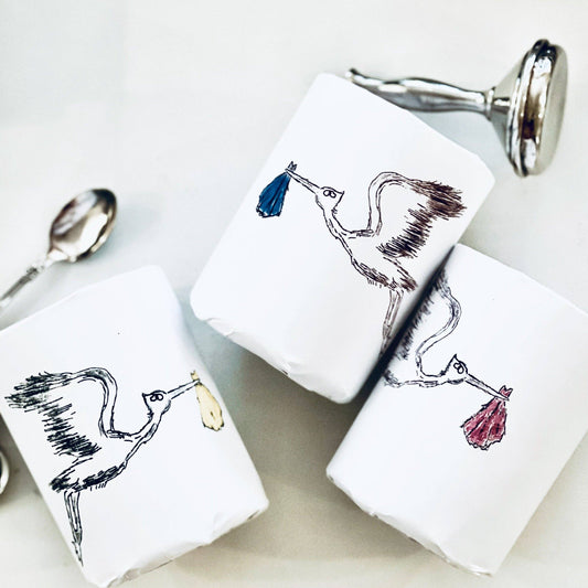 White Stork Candle