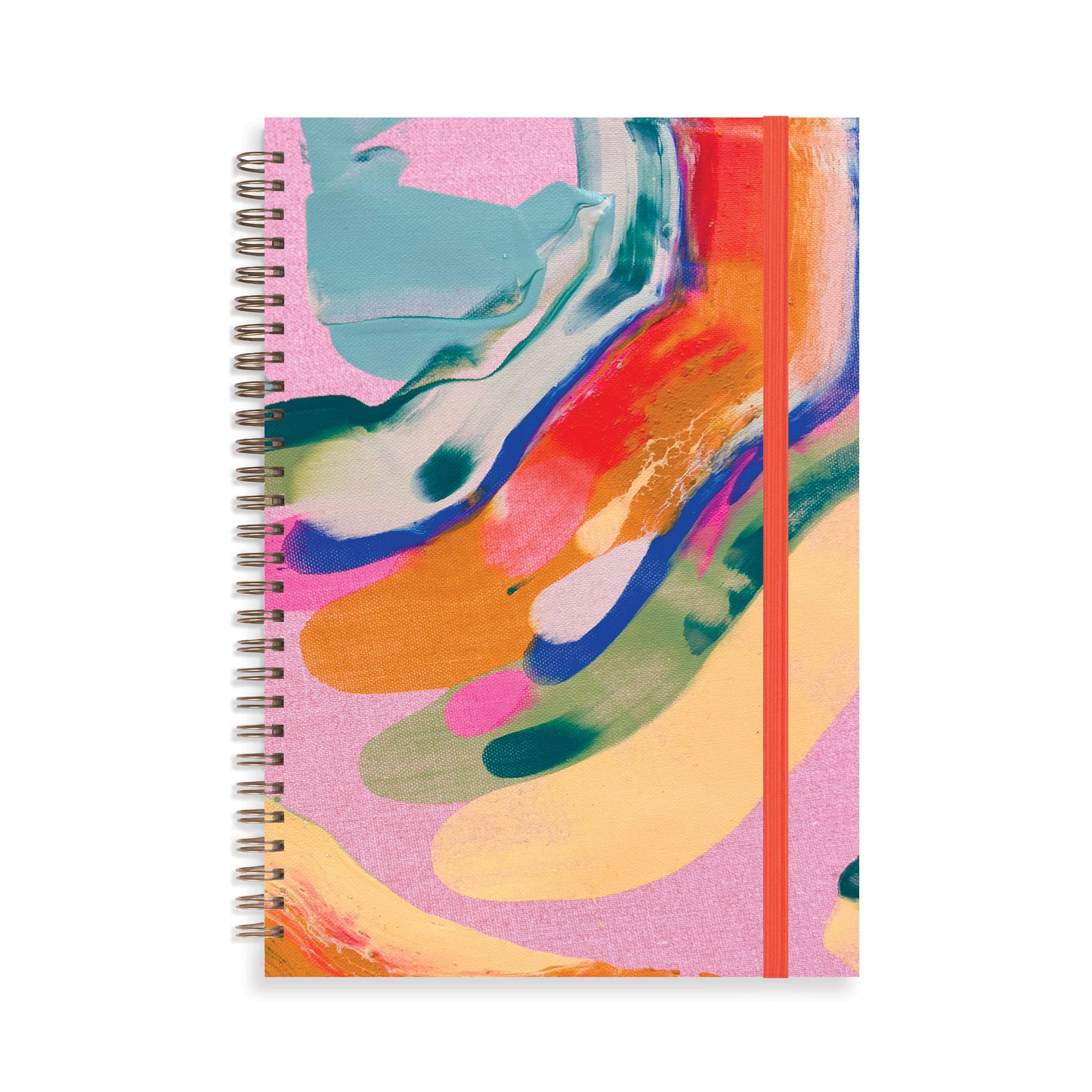 Moglea Beautifully Hand Painted Composition Notebook/ Journal/ Guestbook