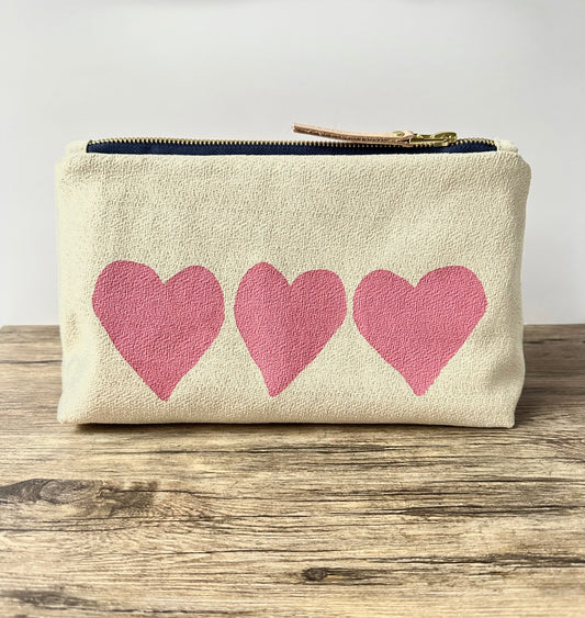 Pink Heart Laura Bag