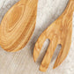 Italian Olivewood Salad Servers