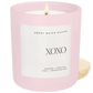 XOXO 15 oz Soy Candle, Matte Jar - Valentine's Day