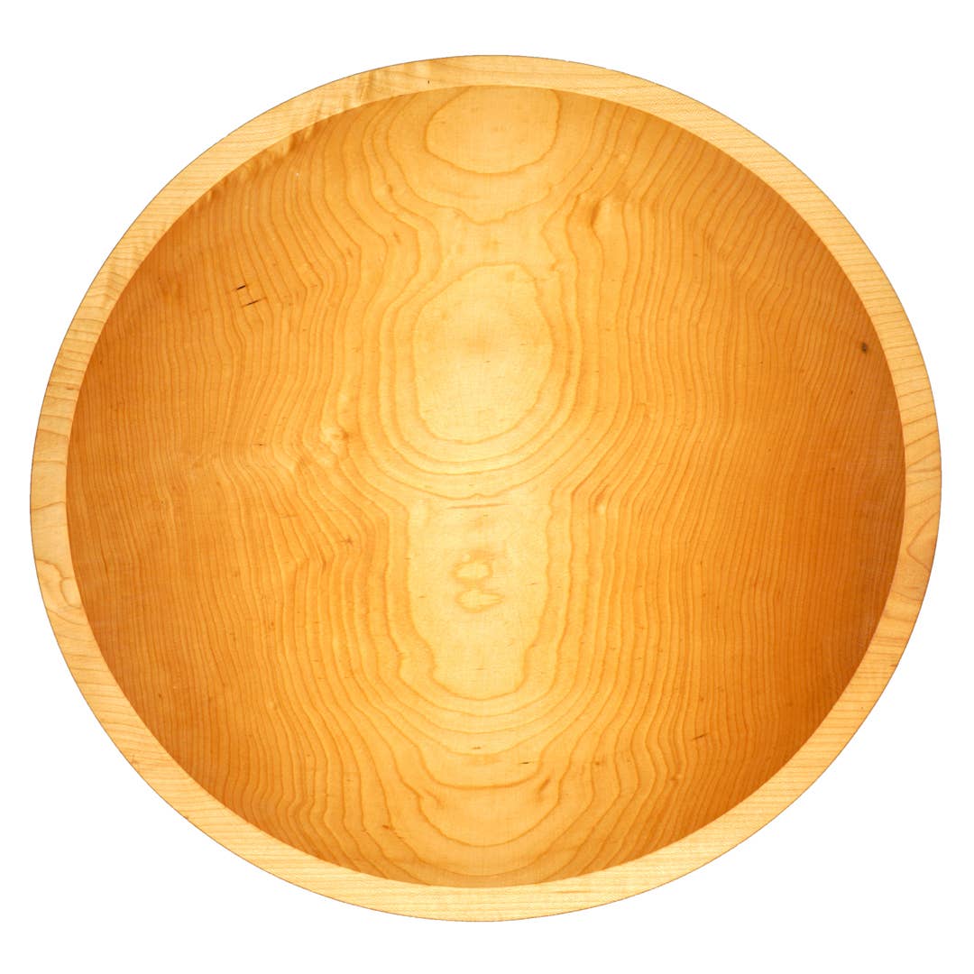 Maple Wooden Salad Bowl: 15"