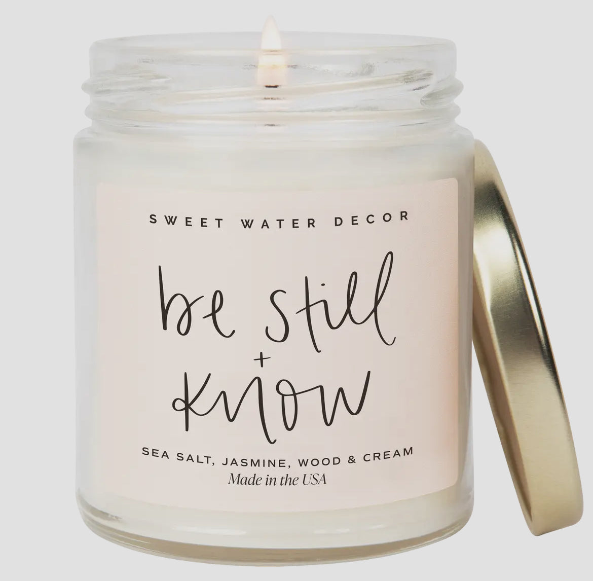 Be Still & Know Candle