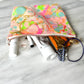 Marbled Garden Party Pouch