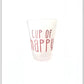 Cup of Happy Frost Flex Sleeve of 10 - Red