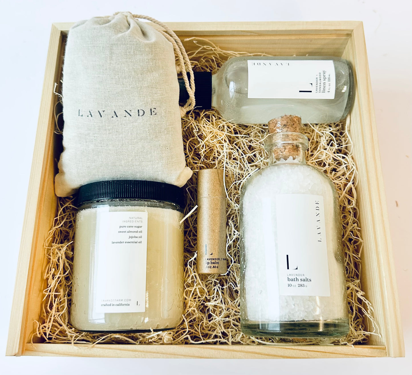 Lavender Luxe Spa Gift Set