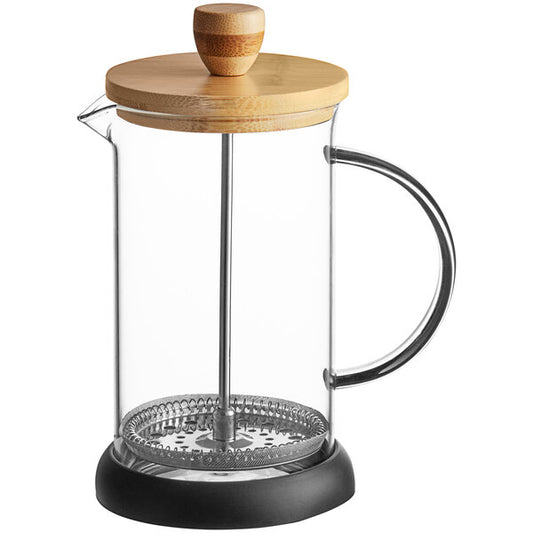 Glass/Wood French Coffee Press