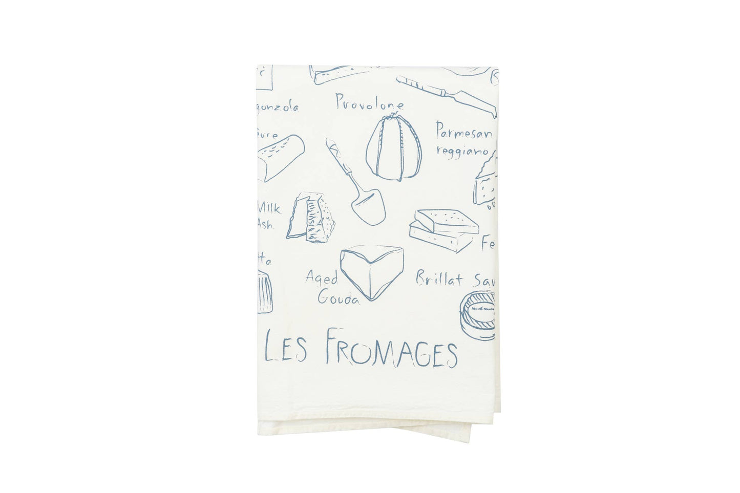 Les fromages tea towel