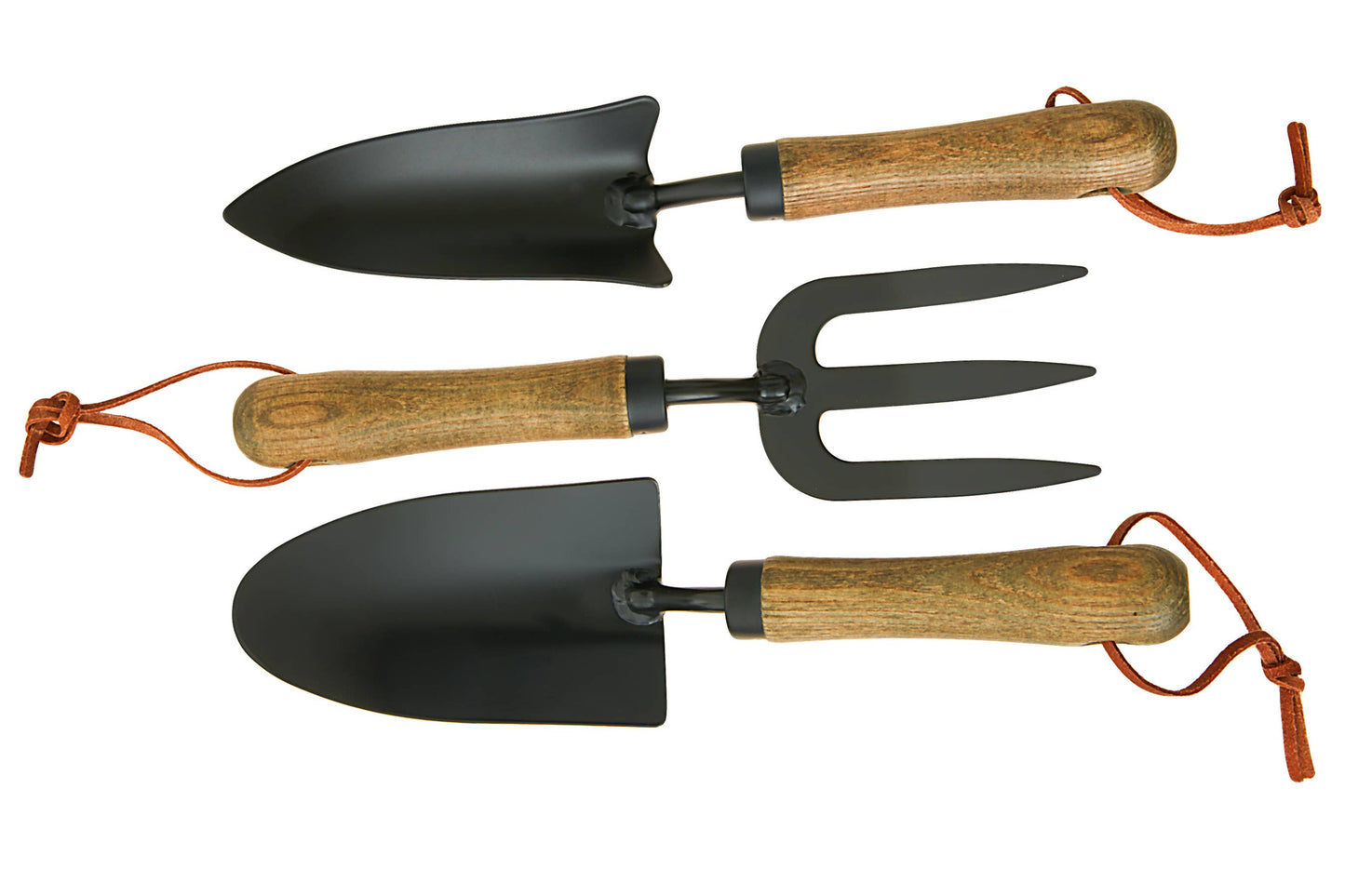 3-piece Garden Tool Set with tube packaging