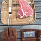 Outset Brown Leather Grill Gloves, Set of 2, 15"