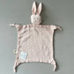 Soft Muslin Cotton Lovey Blanket - Bunny (Pink)