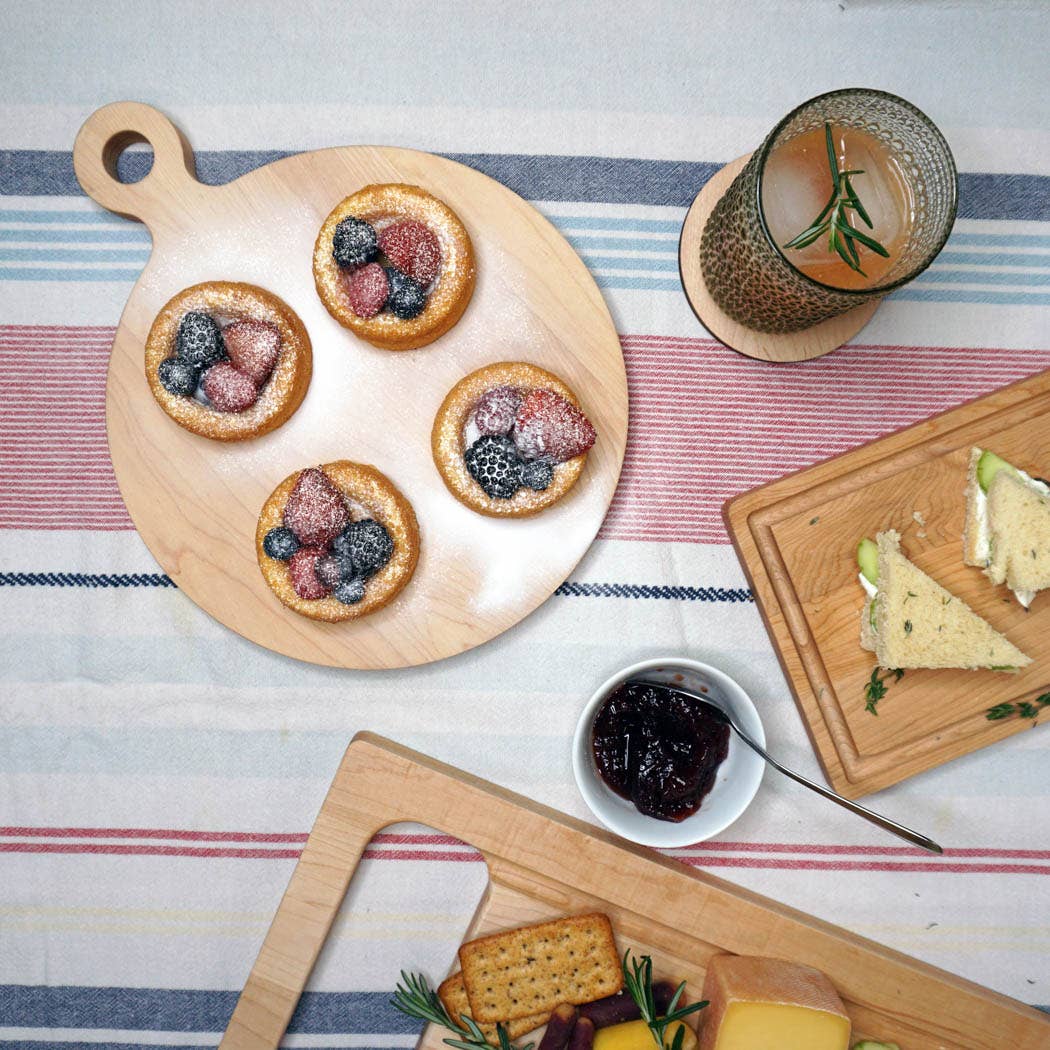 Maple Round Cheese Board