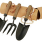 3-piece Garden Tool Set with tube packaging