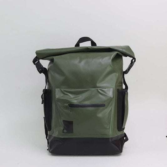 Dry Bag Roll Top Cooler Backpack Green