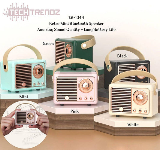 Vintage Bluetooth Speaker: Green