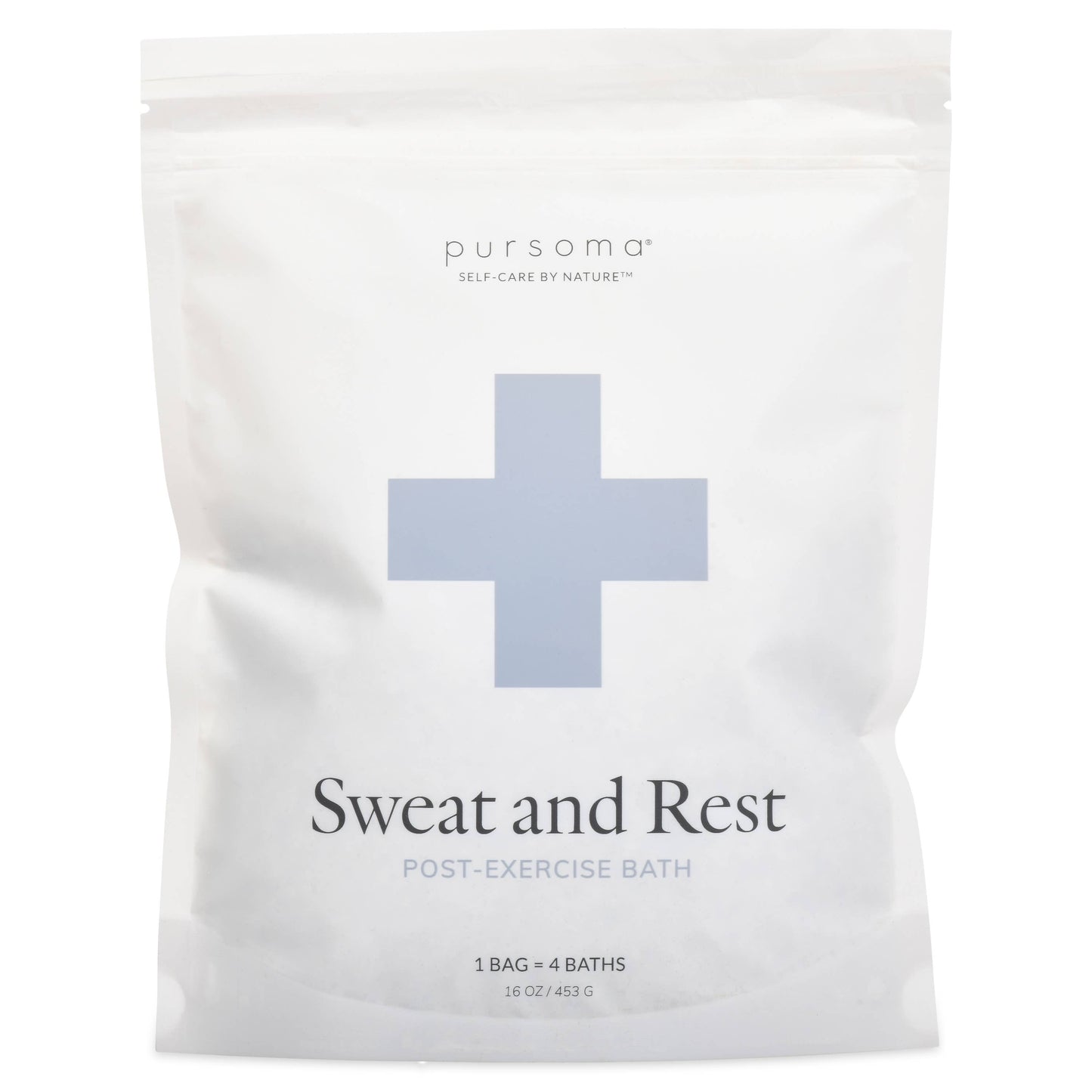 Sweat & Rest: 16 oz Post Workout Bath Recovery Salts