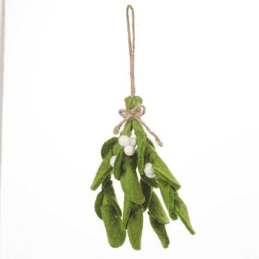 Handmade Felt Mistletoe